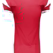 Back view of Youth Slant Football Jersey