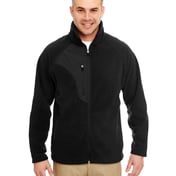 Front view of Men’s Microfleece Full-Zip Jacket