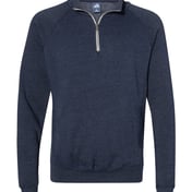 Front view of Triblend Quarter-Zip Sweatshirt