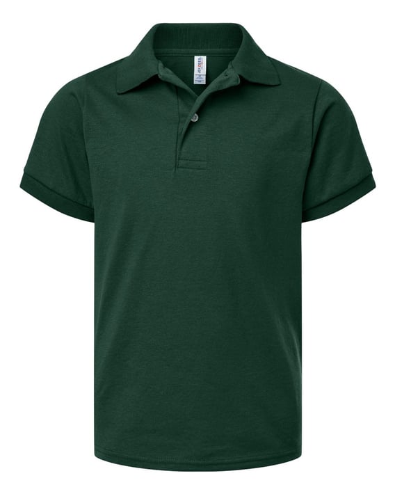 Front view of Youth Dri-Power® Polo