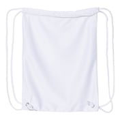 Back view of Mesh Drawstring Backpack