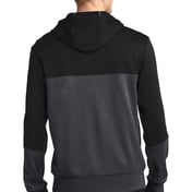 Back view of Tech Fleece Colorblock Full-Zip Hooded Jacket