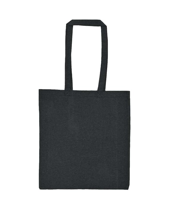 Front view of Lightweight Recycled Canvas Tote Bag With Extended Handle