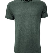 Front view of Mock Twist Hoodie T-Shirt