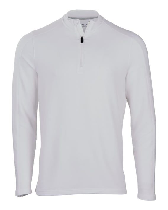 Front view of Perfect Quarter-Zip Pullover