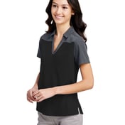 Side view of Women’s Fusion ChromaSoft™ Colorblock Polo