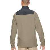 Back view of Men’s Excursion Trail Fabric-Block Fleece Jacket