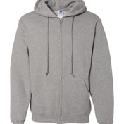 Front view of Dri Power® Full-Zip Hooded Sweatshirt