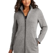 Front view of Women’s Arc Sweater Fleece Long Jacket