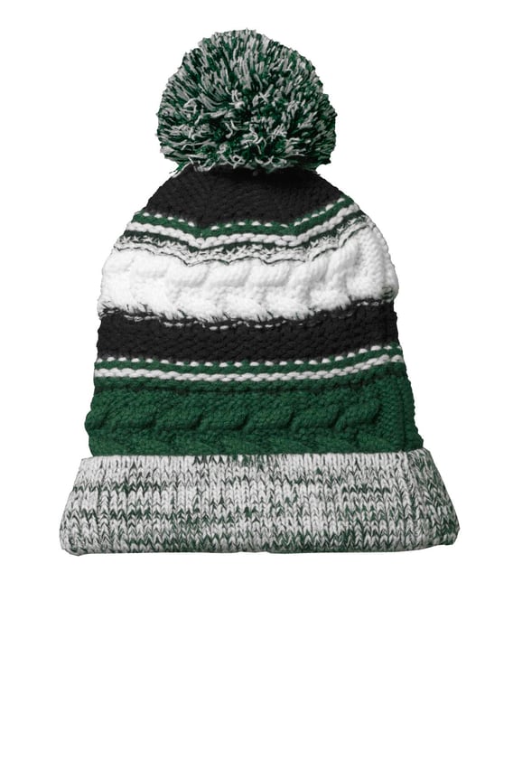 Front view of Pom Pom Team Beanie
