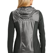 Back view of Ladies Liquid Jacket