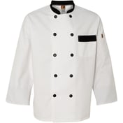 Front view of Garnish Chef Coat