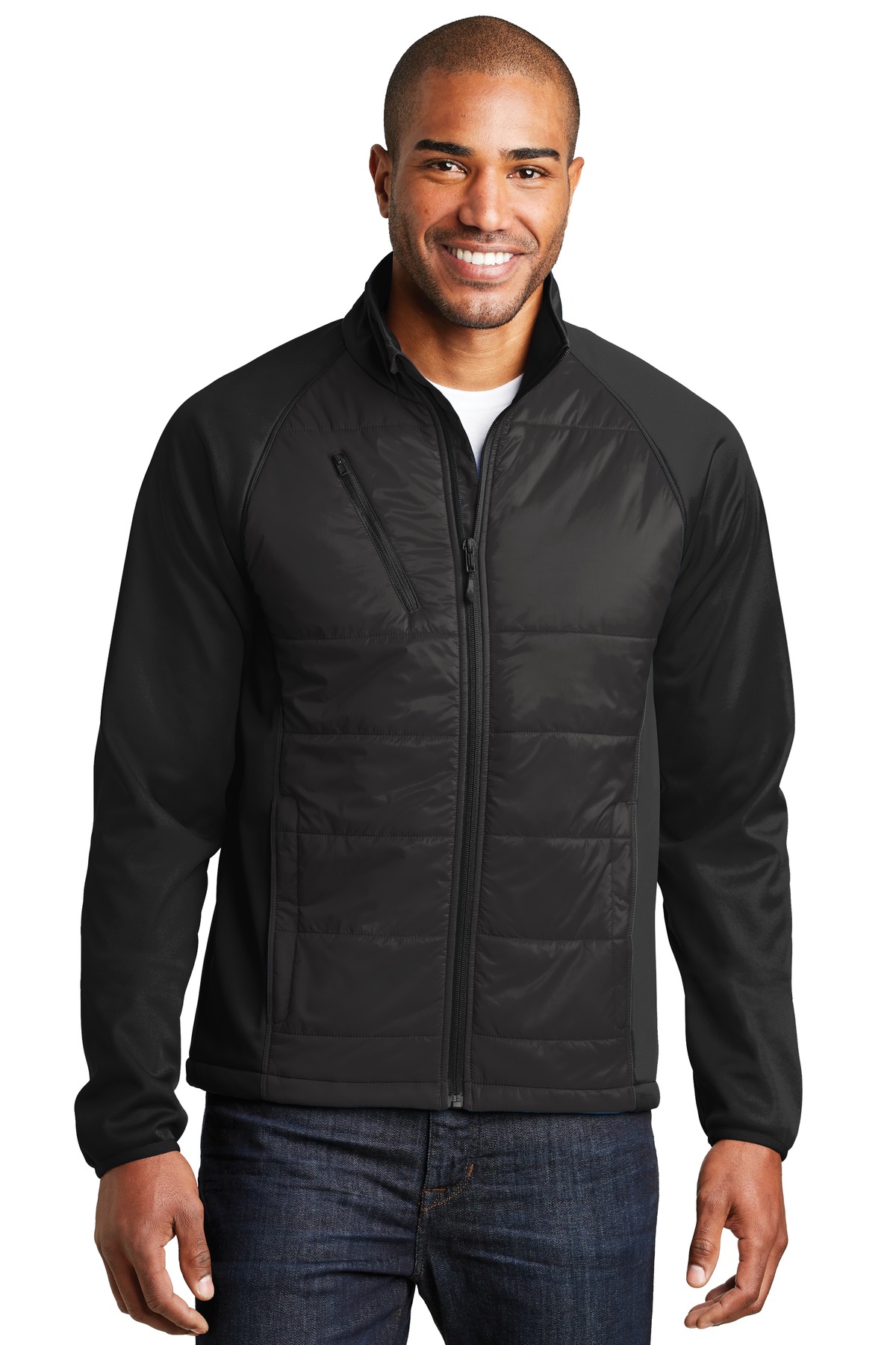 Front view of Hybrid Soft Shell Jacket