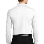 Back view of Long Sleeve Micropique Sport-Wick&reg; Polo