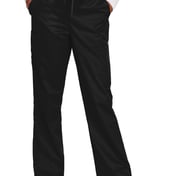 Front view of Wink Women’s Petite WorkFlex Flare Leg Cargo Pant