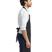 Side view of Organic Cotton Bib Apron