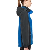Side view of Ladies’ Inspire Colorblock All-Season Jacket