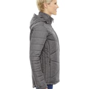 Side view of Ladies’ Avant Tech M Nge Insulated Jacket With Heat Reflect Technology