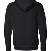 Back view of Triblend Sponge Fleece Full-Zip Hoodie