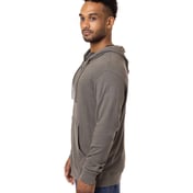 Side view of Hemp Hero Full-Zip Hooded Sweatshirt