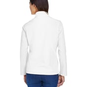 Back view of Ladies’ Leader Soft Shell Jacket