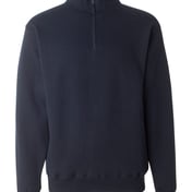 Front view of Heavyweight Fleece Quarter-Zip Sweatshirt