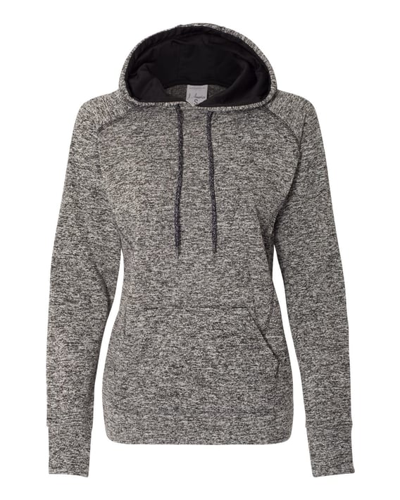 Front view of Women’s Cosmic Fleece Hooded Sweatshirt