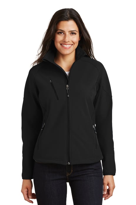 Front view of Women's Textured Soft Shell Jacket