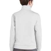 Back view of Youth Sport-Wick&reg; Fleece Full-Zip Jacket
