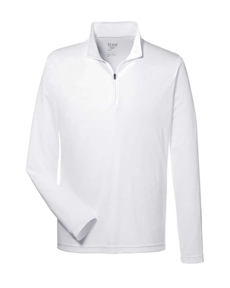 Front view of Zone Performance Quarter-Zip Pullover