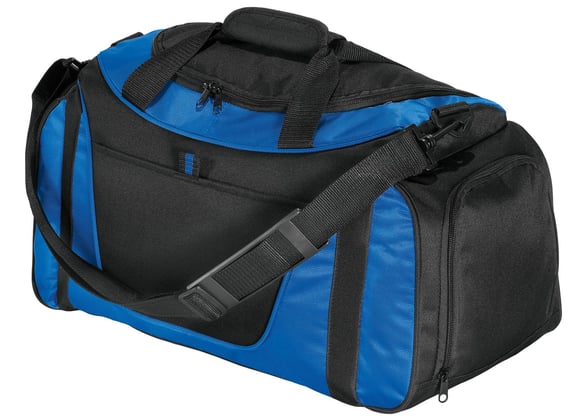 Front view of Small Two-Tone Duffel