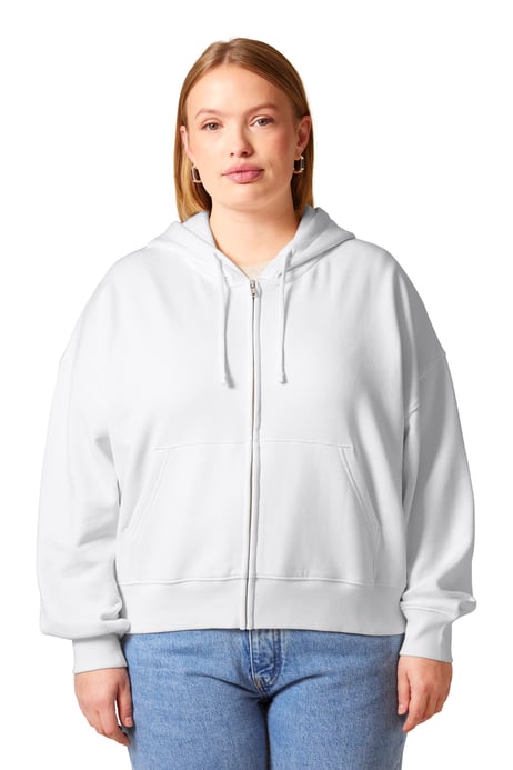 Front view of Women's Stella Ida Full-Zip Hooded Sweatshirt