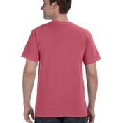 Back view of 5.6 Oz. Pigment-Dyed & Direct-Dyed Ringspun T-Shirt