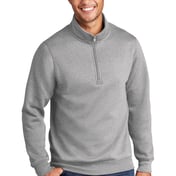 Front view of Core Fleece 1/4-Zip Pullover Sweatshirt