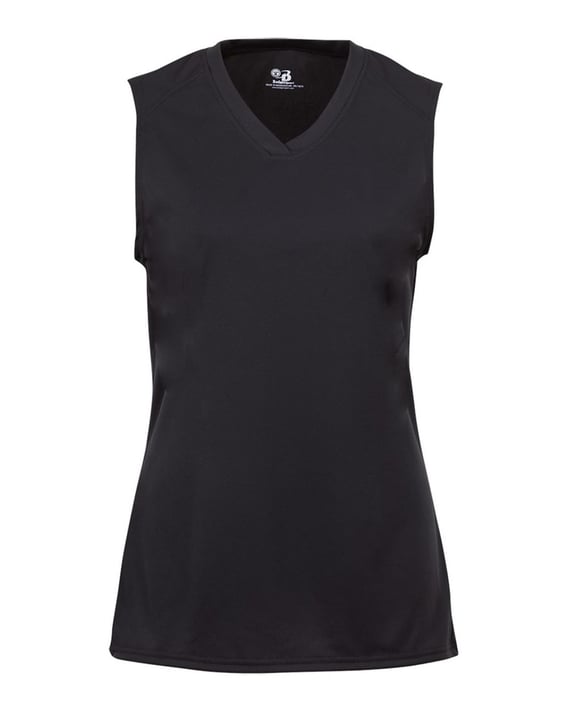 Front view of Girls’ B-Core Sleeveless T-Shirt