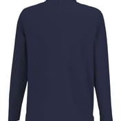 Back view of Women’s CrownLux Performance® Windsor Welded Quarter-Zip Pullover