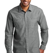 Front view of Slub Chambray Shirt