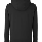 Back view of Vandyke Quarter-Zip Pullover Hooded Sweatshirt