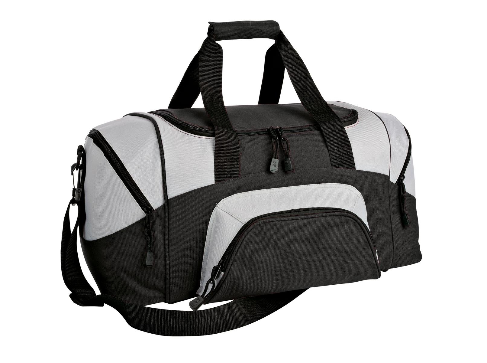 Front view of Small Colorblock Sport Duffel