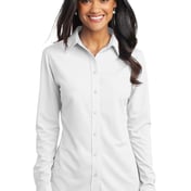 Front view of Women’s Dimension Knit Dress Shirt