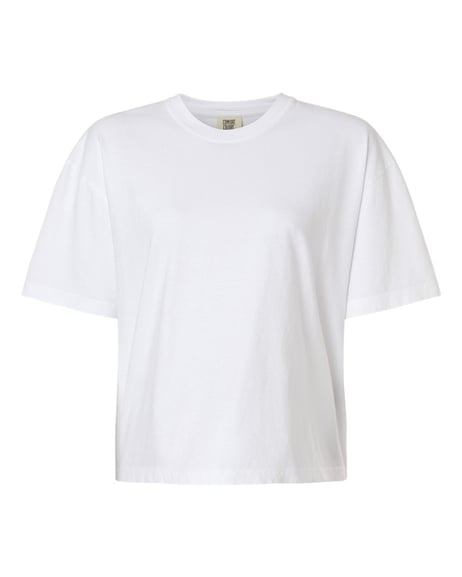 Front view of Women's Heavyweight Boxy T-Shirt