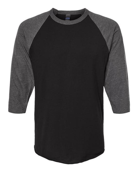 Front view of Fine Jersey Raglan T-Shirt