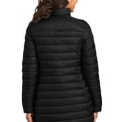 Back view of Women’s Horizon Puffy Long Jacket