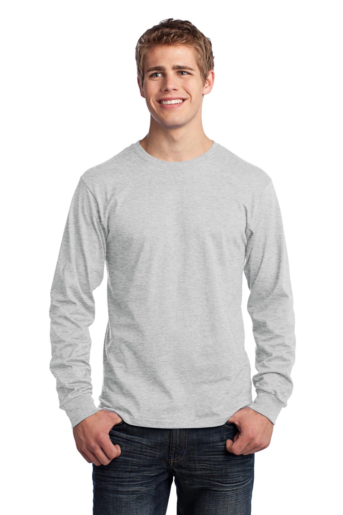 Front view of Long Sleeve Core Cotton Tee