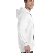 Side view of Adult 9.7 Oz. Ultimate Cotton® 90/10 Full-Zip Hooded Sweatshirt