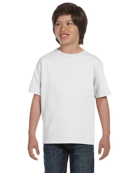 Front view of Youth 50/50 T-Shirt