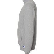 Side view of Dri Power® Quarter-Zip Cadet Collar Sweatshirt