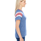 Side view of Ladies’ Fanatic Short-Sleeve T-Shirt