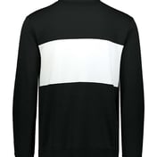 Back view of All-American Fleece Colorblocked Quarter-Zip Sweatshirt