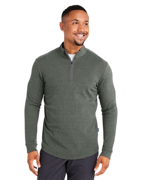 Front view of Emery Quarter-Zip Pullover